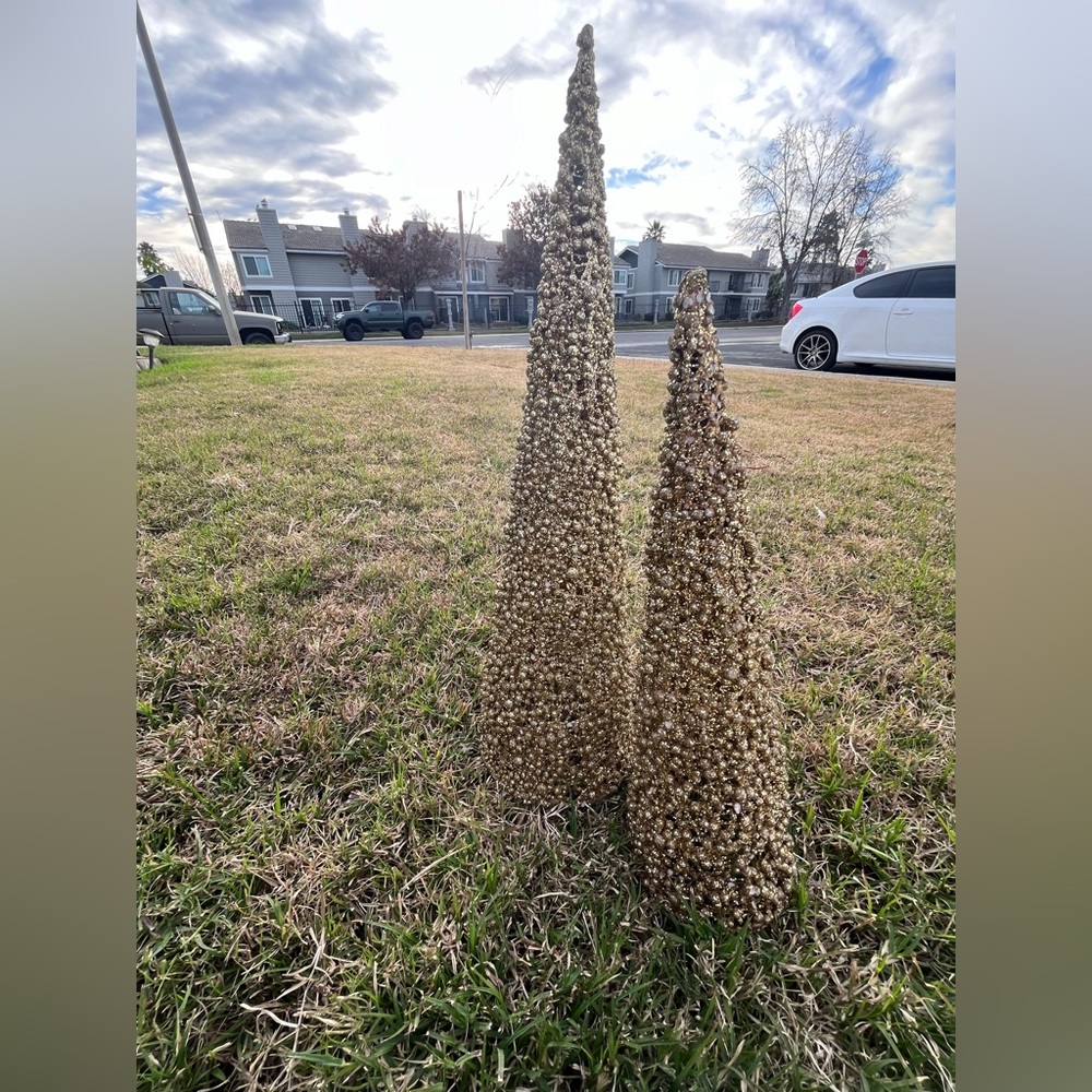 Gold Christmas Trees